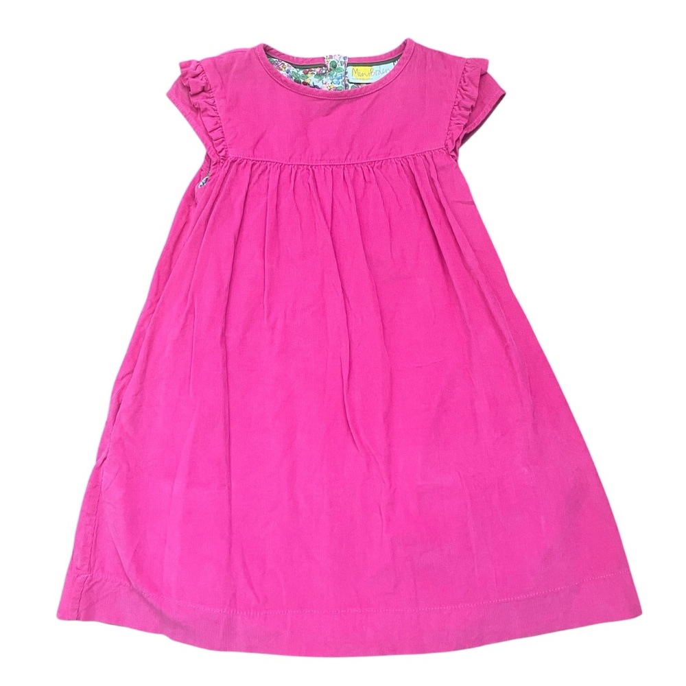 Mini Boden (7|8) Pink Cord Dress